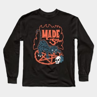 Made By Satan Cat by Tobe Fonseca Long Sleeve T-Shirt